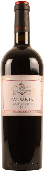 Вино Cantine San Giorgio, "Pausania" Malvasia Nera, Salento IGP, 2013