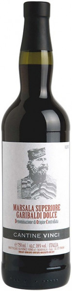 Вино Cantine Vinci, Marsala Superiore Garibaldi Dolce DOC