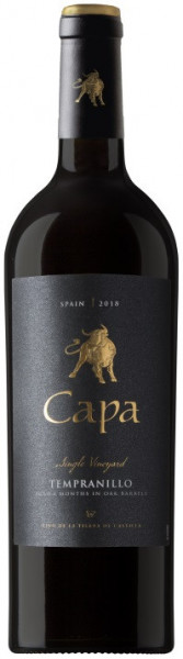 Вино "Capa" Single Vineyard Tempranillo, 2018