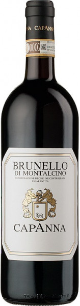 Вино Capanna, Brunello di Montalcino, Tuscany DOCG, 2014