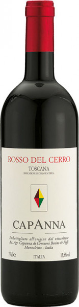 Вино Capanna, Rosso del Cerro, Toscana IGT, 2021
