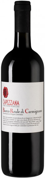 Вино Capezzana, Barco Reale di Carmignano DOC, 2019