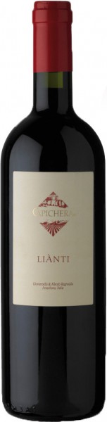 Вино Capichera, "Lianti", Isola dei Nuraghi IGT, 2014