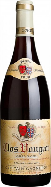 Вино Capitain-Gagnerot, Clos Vougeot Grand Gru AOC, 2009