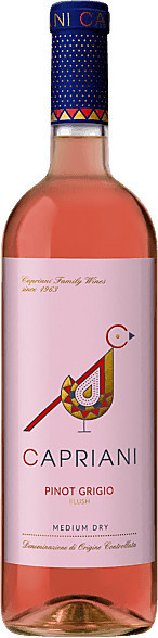 Вино "Capriani" Pinot Grigio Blush, delle Venezie DOC