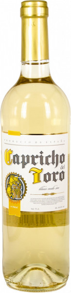 Вино "Capricho del Toro" Blanco Medio Seco