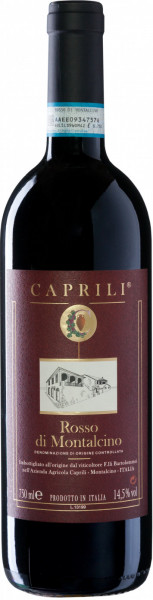 Вино Caprili, Rosso di Montalcino DOC, 2017