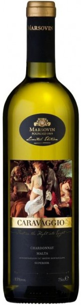 Вино "Caravaggio" Chardonnay Superior, Malta DOK, 2014