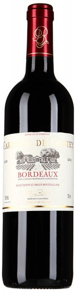 Вино "Cardinal De Gontey" Rouge, Bordeaux AOC, 2018
