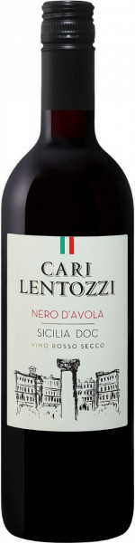 Вино "Cari Lentozzi" Nero d'Avola, Sicilia DOC