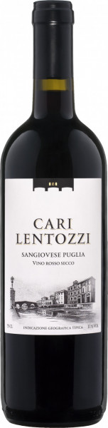 Вино "Cari Lentozzi" Sangiovese, Puglia IGT