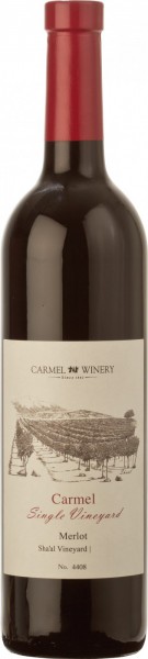 Вино "Carmel Single Vineyard" Merlot, Sha'al Vineyard, 2010