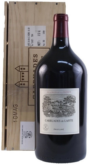 Вино "Carruades de Lafite", Pauillac AOC, 2013, wooden box, 3 л