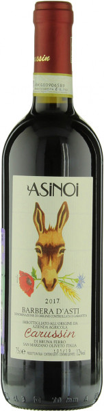 Вино Carussin, "Asinoi" Barbera d'Asti DOCG, 2017
