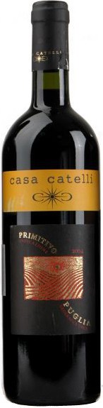 Вино Casa Catelli, Primitivo, Puglia IGT, 2004