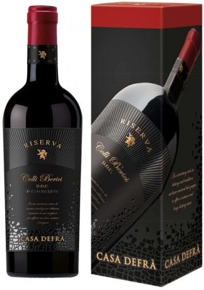 Вино Casa Defra, Colli Berici DOC Riserva, 2015, gift box, 1.5 л