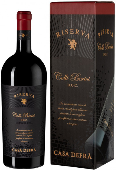 Вино Casa Defra, Colli Berici DOC Riserva, 2016, gift box, 1.5 л