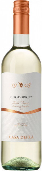 Вино Casa Defra, Pinot Grigio, Delle Venezie DOC, 2022