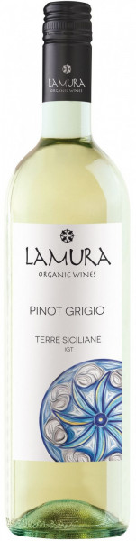 Вино Casa Girelli, "Lamura" Organic Pinot Grigio, Terre Siciliane IGT