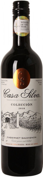 Вино Casa Silva, "Coleccion" Cabernet Sauvignon, 2018