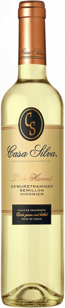 Вино Casa Silva, "Late Harvest" Gewurtztraminer-Semillon-Viognier, 2019, 0.5 л