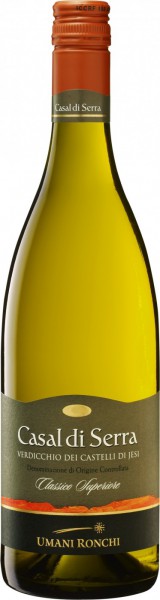 Вино "Casal di Serra" Verdicchio dei Castelli di Jesi DOC Classico Superiore, 2009, 0.375 л