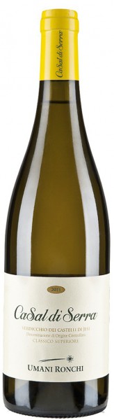 Вино "Casal di Serra", Verdicchio dei Castelli di Jesi DOC Classico Superiore, 2011, 0.375 л