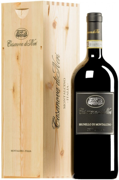 Вино Casanova di Neri, Brunello di Montalcino "Cerretalto" DOCG, 2012, wooden box, 1.5 л