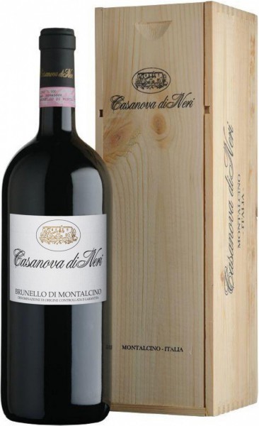 Вино Casanova di Neri, Brunello di Montalcino DOCG, 2009, wooden box, 1.5 л