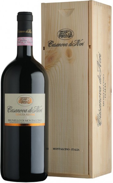Вино Casanova di Neri, Brunello di Montalcino "Tenuta Nuova" DOCG, 2008, wooden box, 1.5 л