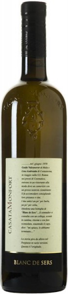 Вино Casata Monfort, "Blanc de Sers" IGT, 2009