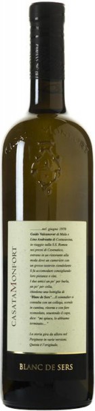 Вино Casata Monfort, "Blanc de Sers" IGT, 2012