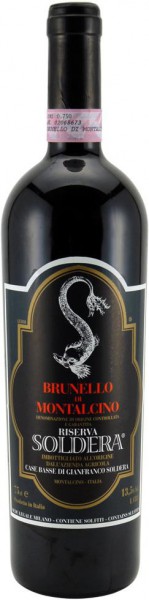 Вино Case Basse, Brunello di Montalcino "Riserva Soldera" DOCG, 1996