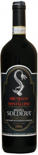 Вино Case Basse, Brunello di Montalcino "Riserva Soldera" DOCG, 2006