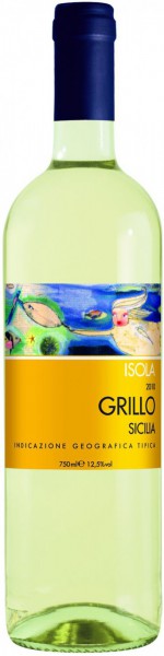 Вино Castellani, "Isola" Grillo, Sicilia IGT, 2011