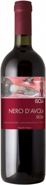 Вино Castellani, "Isola" Nero d'Avola, Sicilia IGT, 2016
