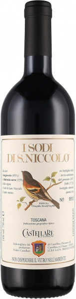Вино Castellare di Castellina, "I Sodi di San Niccolo", Toscana IGT, 1996