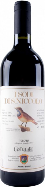 Вино Castellare di Castellina, "I Sodi di San Niccolo", Toscana IGT, 2001