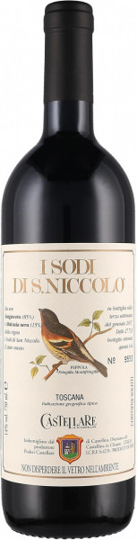 Вино Castellare di Castellina, "I Sodi di San Niccolo", Toscana IGT, 2008, gift box