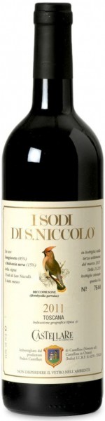 Вино Castellare di Castellina, "I Sodi di San Niccolo", Toscana IGT, 2011