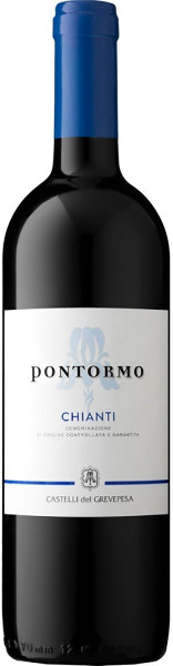 Вино Castelli del Grevepesa, "Pontormo" Chianti DOCG, 2019