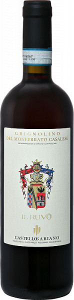 Вино Castello di Gabiano, "Il Ruvo", Grignolino del Monferrato Casaleze DOC, 2015