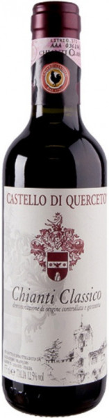 Вино Castello di Querceto, Chianti Classico DOCG, 2017, 0.375 л