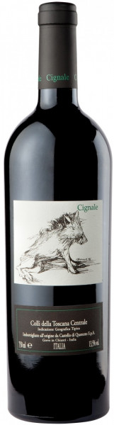 Вино Castello di Querceto, "Cignale", Colli della Toscana Centrale IGT, 2012