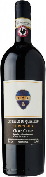 Вино Castello di Querceto, "Il Picchio", Chianti Classico DOCG Gran Selezione, 2013