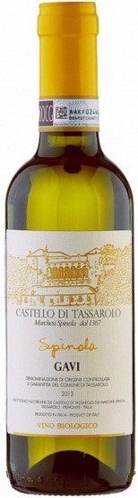 Вино Castello di Tassarolo, "Spinola", Gavi DOCG, 2013, 0.375 л
