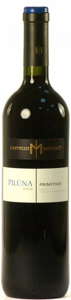 Вино Castello Monaci, "Piluna" Primitivo, Salento IGT, 2008