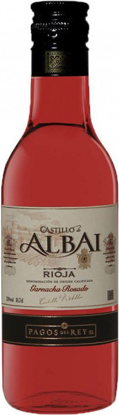 Вино "Castillo de Albai" Garnacha Rosado, Rioja DOCa, 0.187 л
