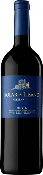 Вино Castillo de Sajazarra, "Solar de Libano" Reserva, Rioja DOC, 2014