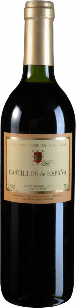 Вино "Castillos de Espana" Tinto Semidulce